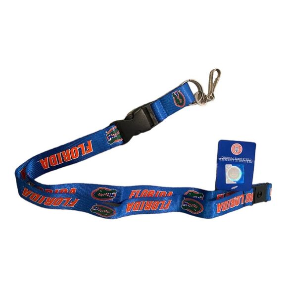 UF Gators University of Florida Officially Licensed NCAA Lanyard Keychains‎ NWT - Picture 1 of 5